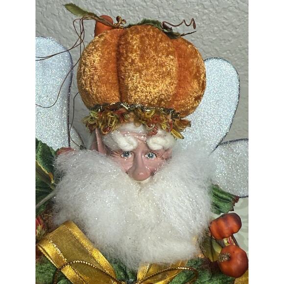 Mark Roberts Pumpkin Gourd Fairy Medium 51-82302 Limited Ed 231 of 2000 in Box - Picture 7 of 12